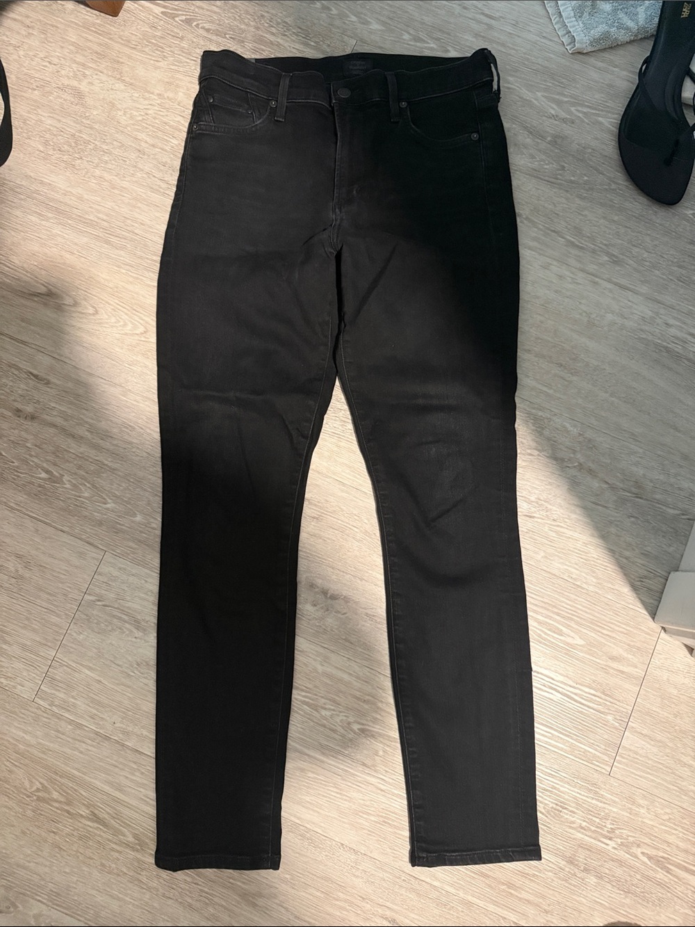Citizens of Humanity Woman Black Slim Jeans